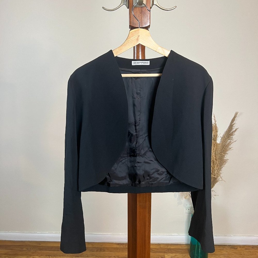 Emporio Armani Cropped Jacket
